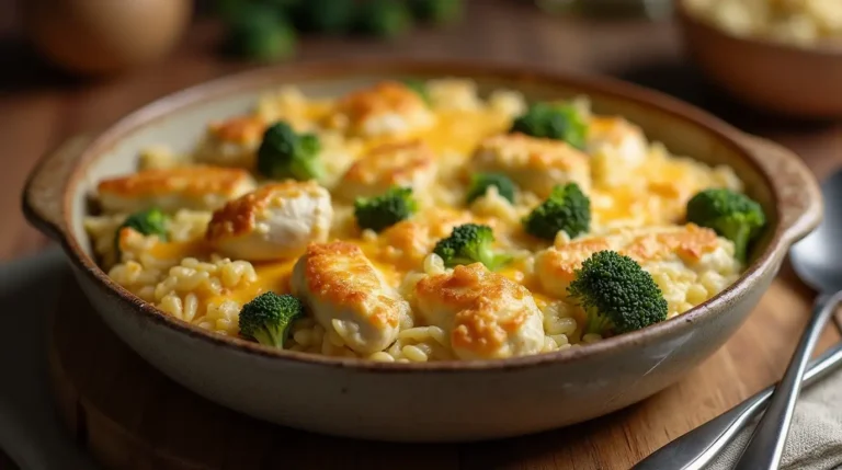 Chicken Broccoli Rice Casserole