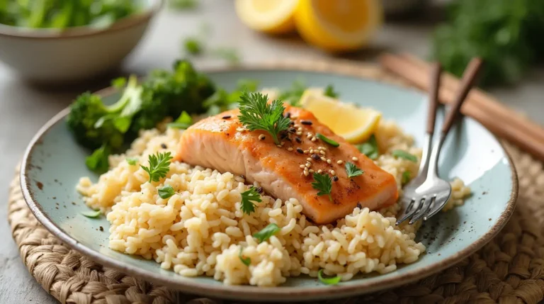 Salmon and Rice Recipe