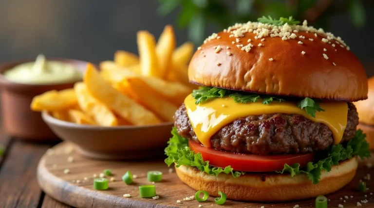 Garlic Parmesan Cheeseburger Bomb