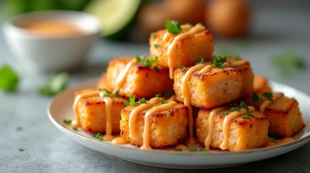 bang bang salmon bites