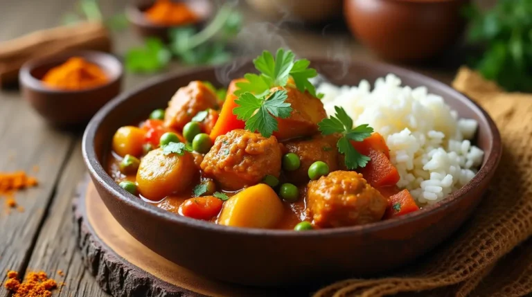 chicken with vegetables curry