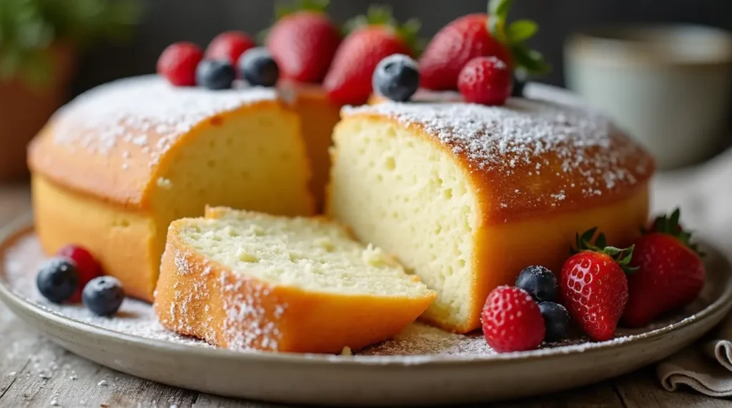 fluffy wheat free cake