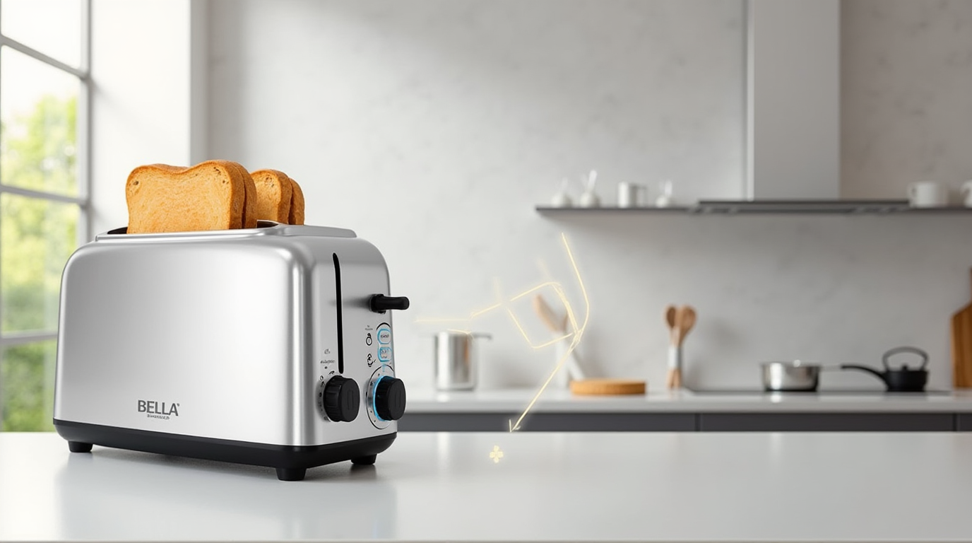 BELLA 2 Slice Slim Toaster