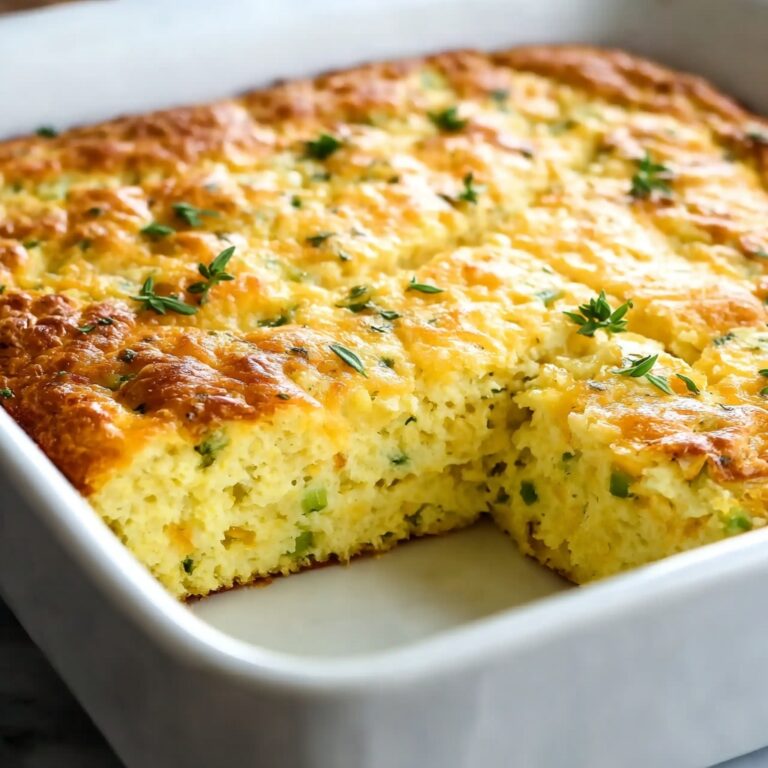 Easy Zucchini Cornbread Casserole Recipe