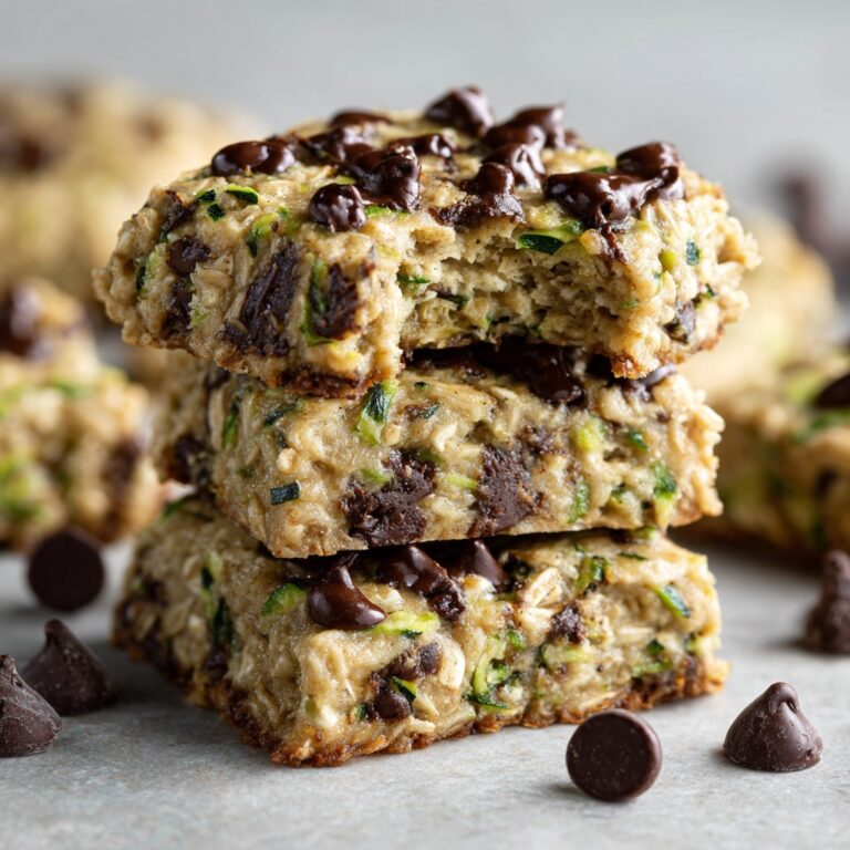 Zucchini Oat Chocolate Chip Cookies Recipe