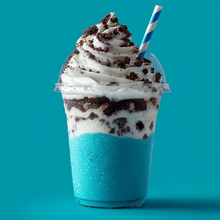 Blue Cookies & Cream Dip Frappuccinos Recipe
