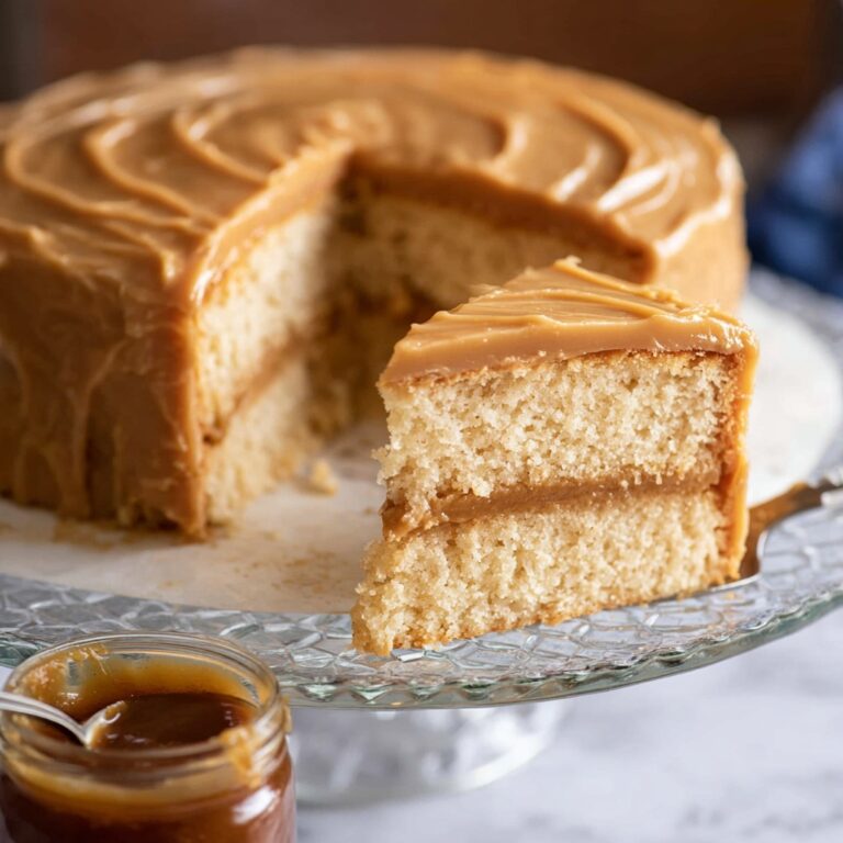 Caramel Cake Recipe