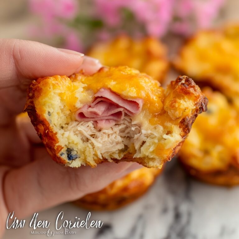 Easy Chicken Cordon Bleu Bites Recipe