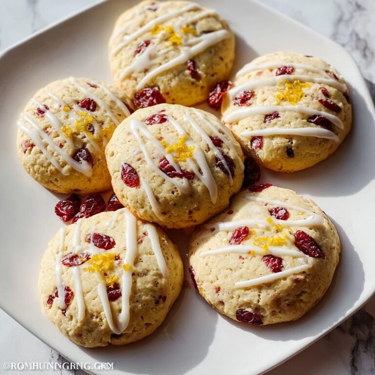 Best Christmas Cranberry Orange Cookies Recipe