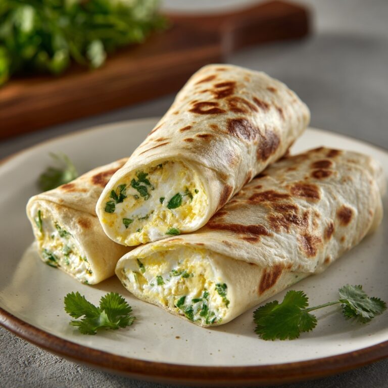 Cheesy Garlic Chicken Wraps Recipe