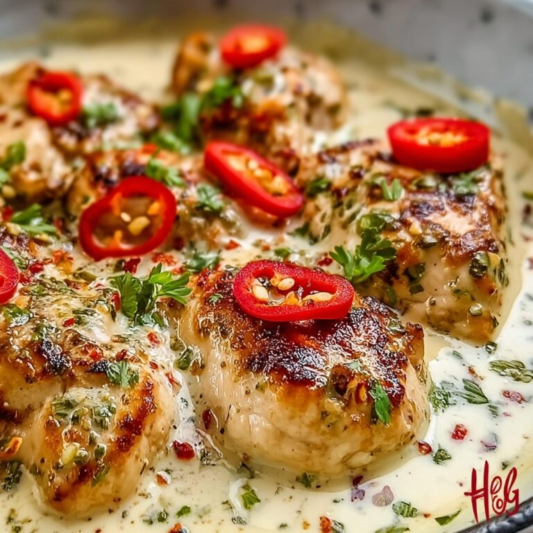 Creamy Pepperoncini Chicken Skillet Recipe – Quick & Easy Recipe