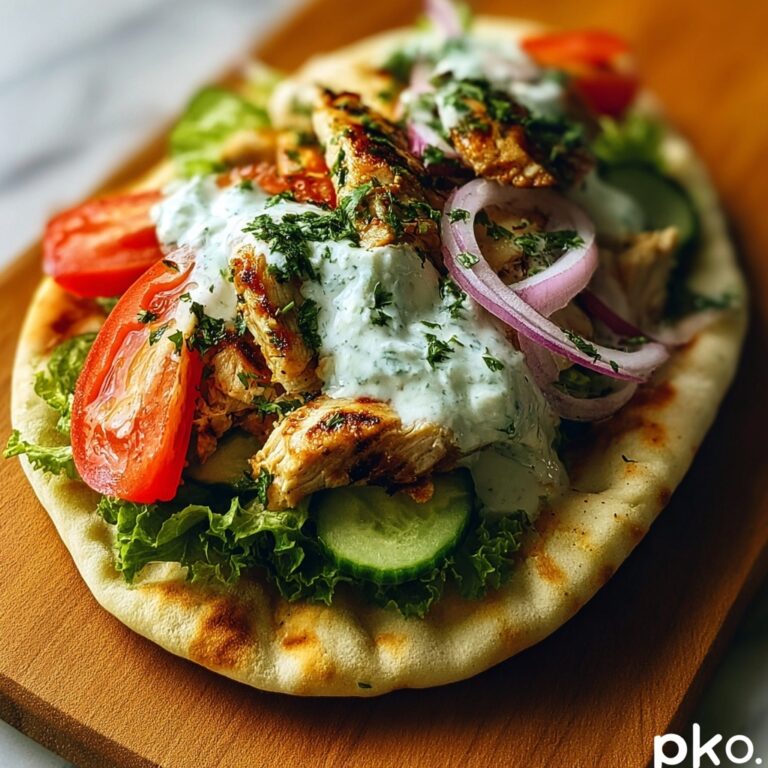 Greek Chicken Gyros Recipe