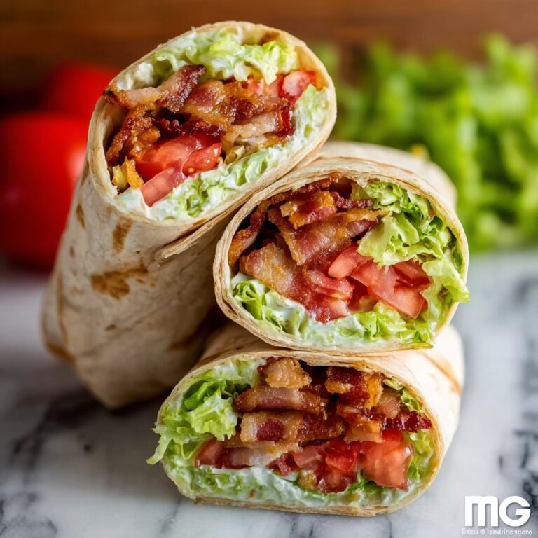 BLT Wraps with Secret Sauce Recipe