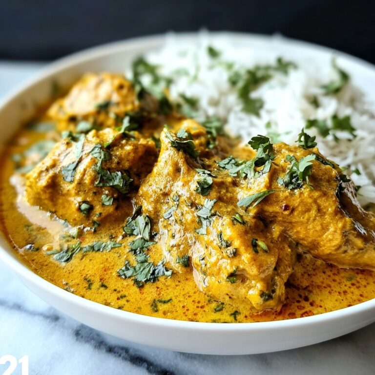 Creamy Homemade Chicken Korma Perfect with Flatbread or Rice Recipe