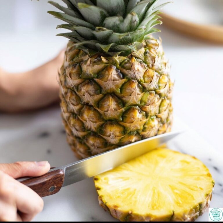 How to Cut and Prepare a Fresh Pineapple Recipe