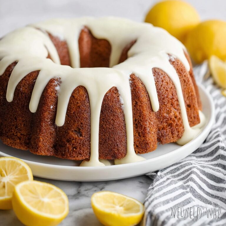 Lemon Bundt Cake Recipe